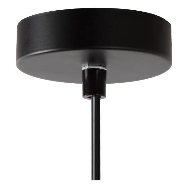 Lucide MEDINE - Pendant light - Ø 25 cm - 1xE27 - Smoke Grey - detail 1